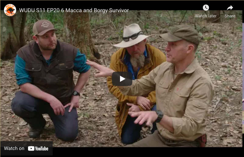 Catch our bushcraft survival segment on What’s Up Downunder